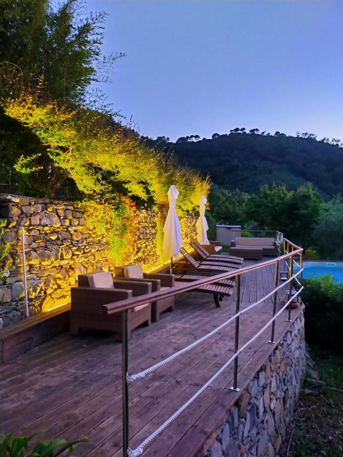 Agriturismo Casa Olivieri Sestri Levante Bagian luar foto
